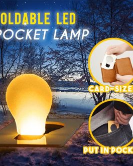 foldable led pocket lamp