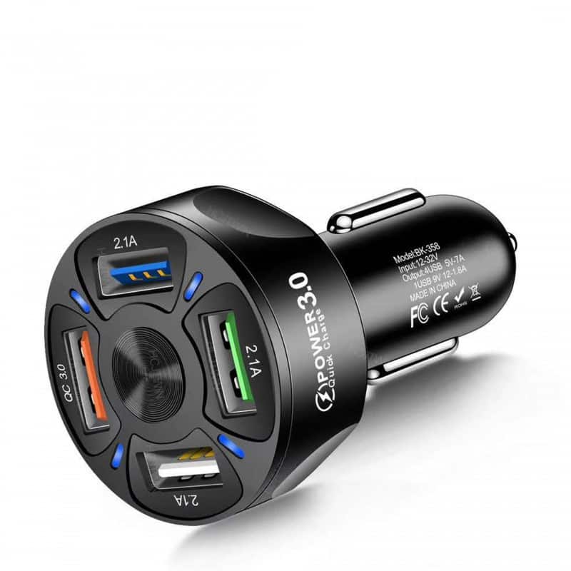 Cargador Múltiple Quick Charge 3.0 48w De 4 Puertos - PROGAMA