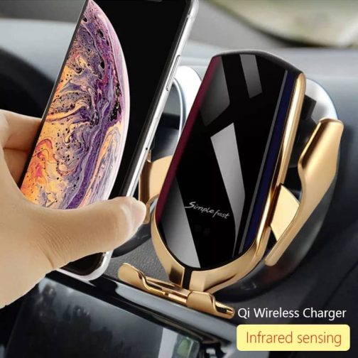 Automatic wireless car charger